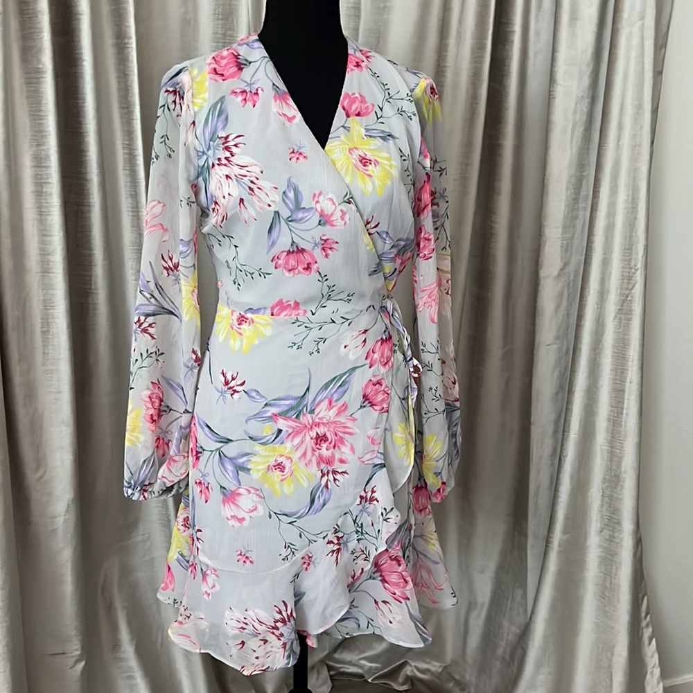 All in Favor - Brittany Wrap Dress